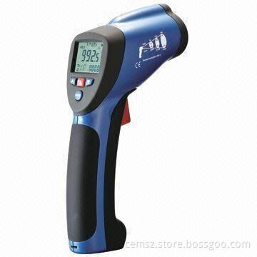 Non-contact Infrared Thermometer, Measuring Temperature of Hot or Moving Objects